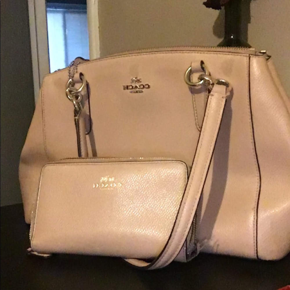Coach Purse with Matching Wallet